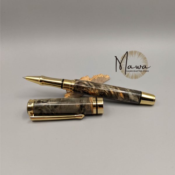Elegant Grey Rollerball Pen