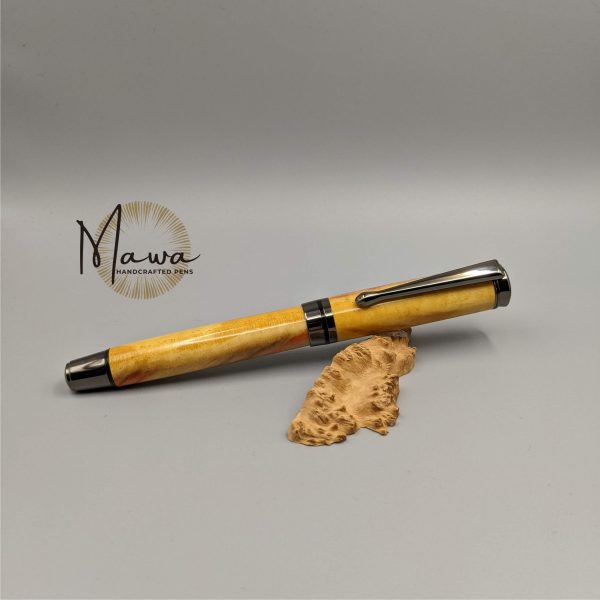 Gorgeous Yellow Rollerball Pen - Image 2