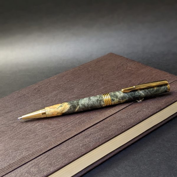 Unique Dark Grey Slimline Pen
