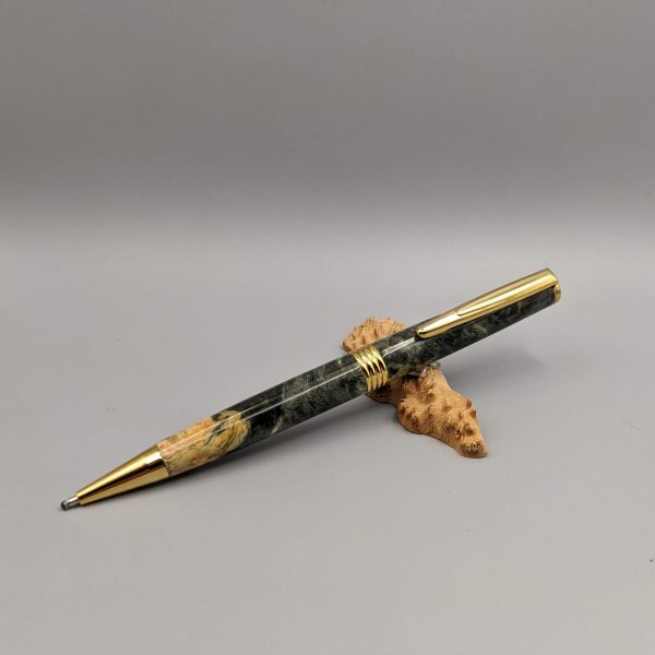 Unique Dark Grey Slimline Pen - Image 6