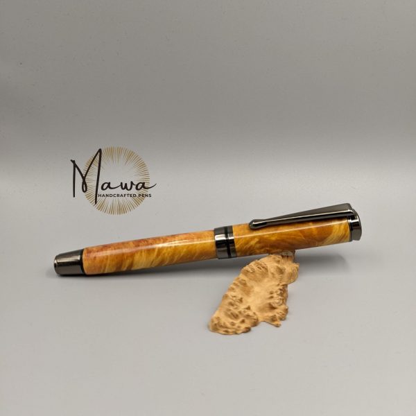 Beautiful Orange Rollerball Pen - Image 2