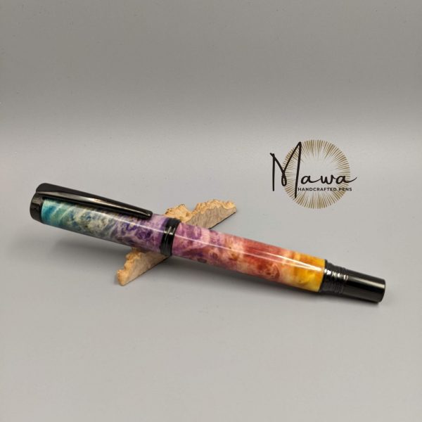 Full Rainbow Fountain Pen - Black - Image 2