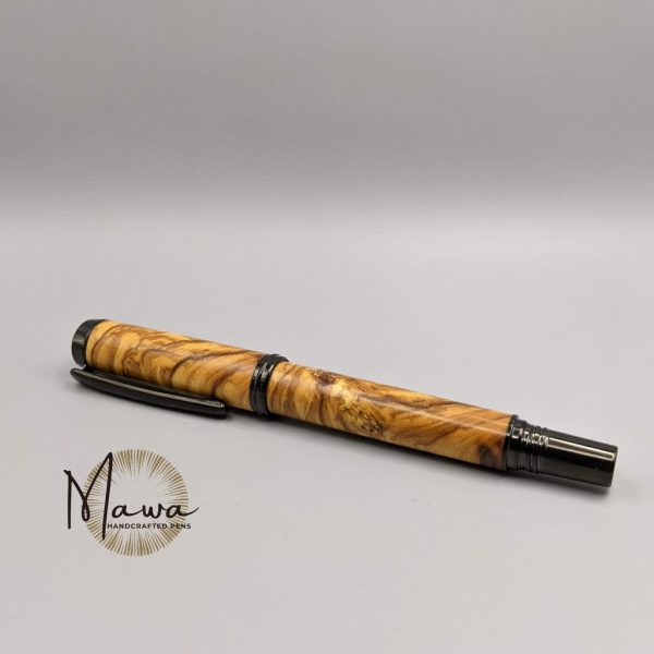 Classic Olive Fountain Pen-Black - Image 4