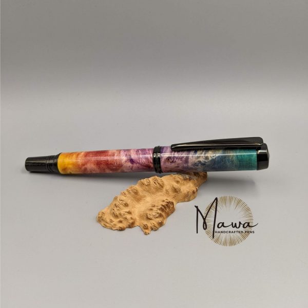 Full Rainbow Fountain Pen - Black - Image 3