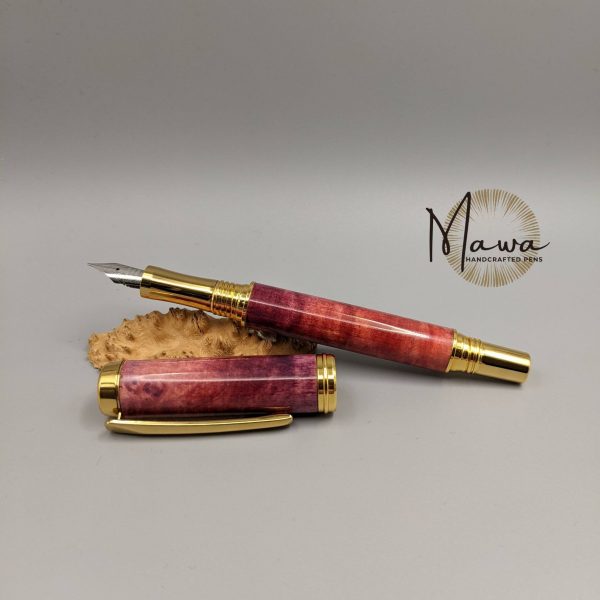 Purple and Pink Fountain Pen - Image 2