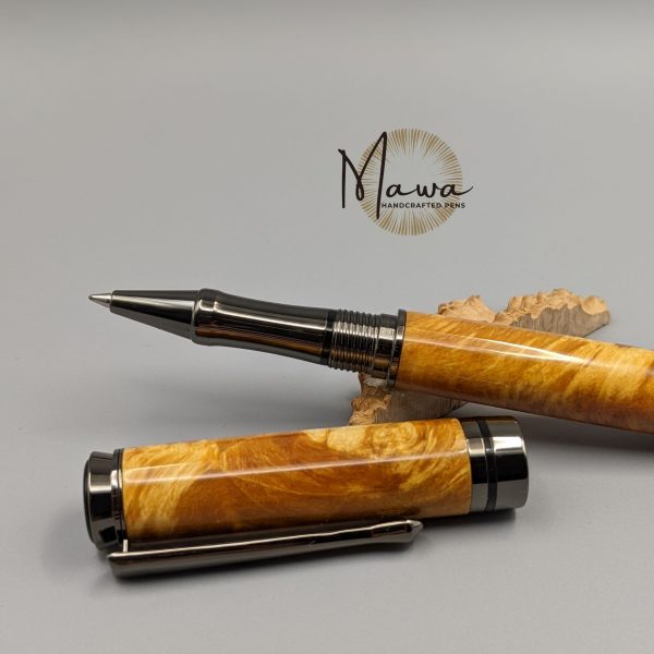 Beautiful Orange Rollerball Pen - Image 3