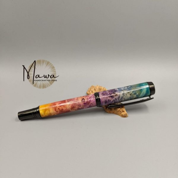 Full Rainbow Fountain Pen - Black