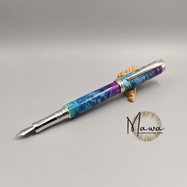 Stunning Turquoise Fountain Pen - Image 3