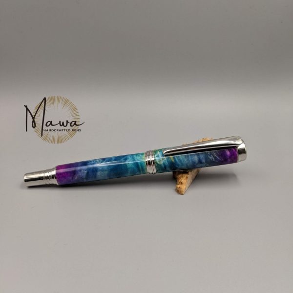 Stunning Turquoise Fountain Pen - Image 6