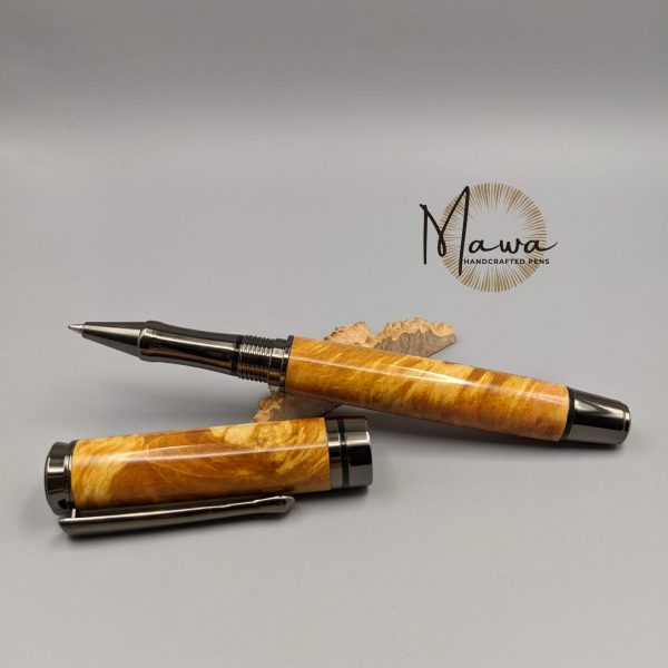Beautiful Orange Rollerball Pen - Image 4