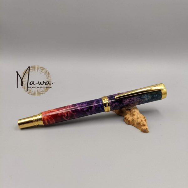 Rainbow Fountain Pen - Gold - Image 4