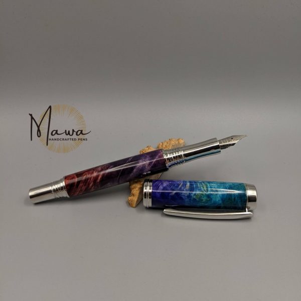 Rainbow Fountain Pen - Rhodium - Image 4