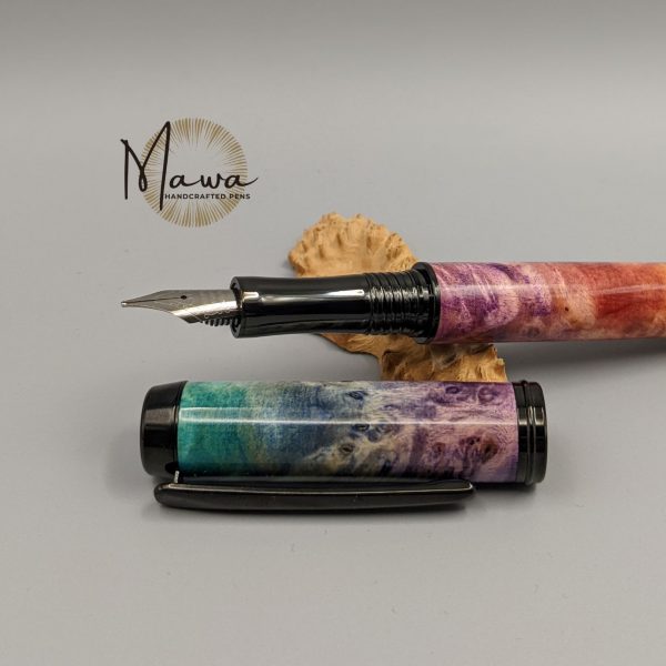 Full Rainbow Fountain Pen - Black - Image 4