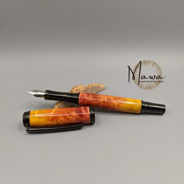 Red and Yellow Fountain pen - Image 5