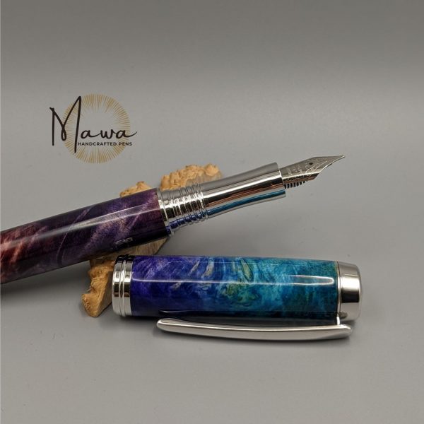 Rainbow Fountain Pen - Rhodium - Image 5