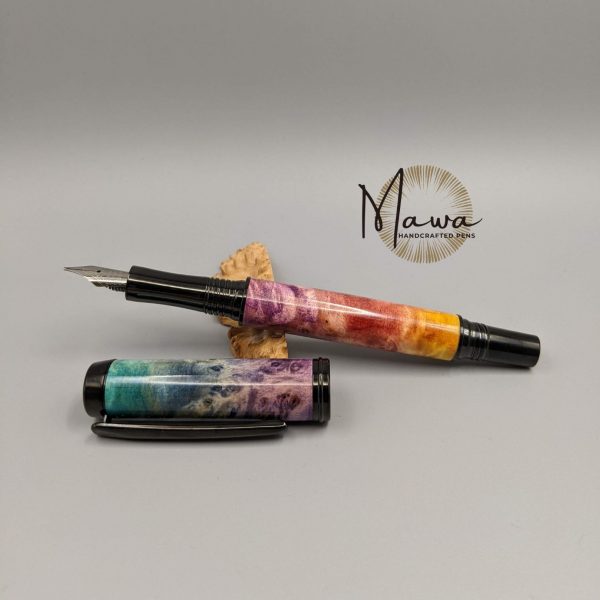Full Rainbow Fountain Pen - Black - Image 5