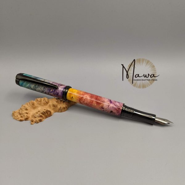 Full Rainbow Fountain Pen - Black - Image 6