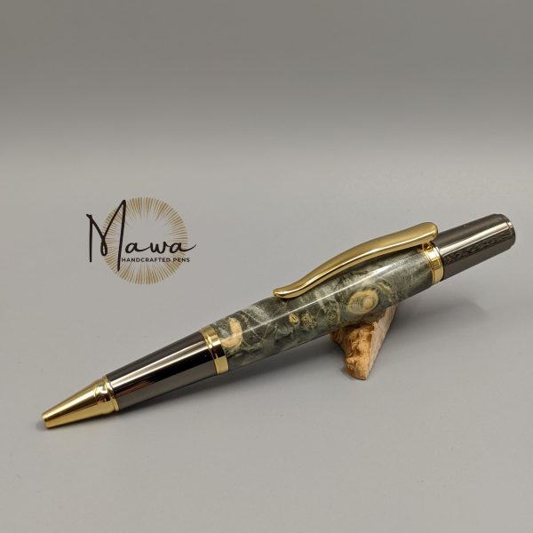 Stunning Grey Maple Burl Ballpoint